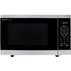 Red Microwave Ovens Sharp 1.4 Steel With Black, Red