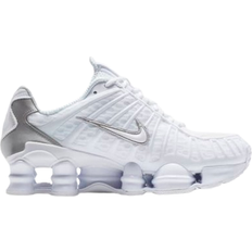 Nike 38 - Damen Sneakers Nike Shox TL W - White/Metallic Silver/Max Orange