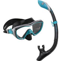 Aqua Lung Sport Women's Bonita Snorkeling Combo, Teal/Black Holiday Gift