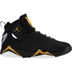 Black - Men Shoes Nike Jordan True Flight M - Black/Wolf Grey/White/Metallic Gold