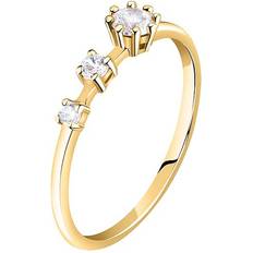 Gold Ringe Live Diamond Damenring LDY023118018 gelbgold