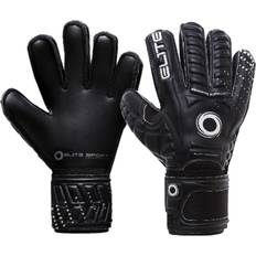 Elite Sport Warrior Youth Goalkeeper Gloves, Black
