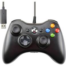 Xbox 360 Spillkontroller Honson Wired Controller for Xbox 360 Black