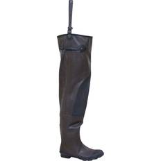 Frogg Toggs Fishing Clothing Frogg Toggs Classic Rubber Hip Waders, Men's, Size 8, Brown Holiday Gift
