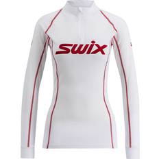 Superundertøy Swix RaceX Classic Half Zip W - Bright White/Red