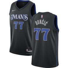 Game Jerseys Nike Dallas Mavericks Luka Doncic #77 2023 City Edition Jersey Black