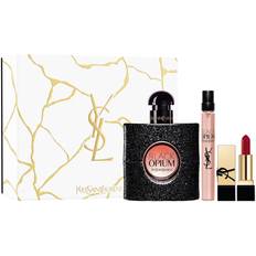 Fragrances Yves Saint Laurent Black Opium Gift Set EdP 50ml + EdP 10ml + Lipstick