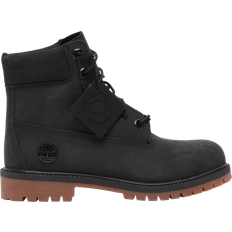 Timberland Youth 6-Inch Premium Waterproof Boot - Black Nubuck