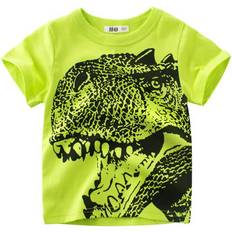 adviicd T-Shirts For Boys 2t Top Boy Toddler Kids Baby Boys Girls Dinosaur Short Sleeve Crewneck T Shirts Tops Tee Clothes Boy Workout