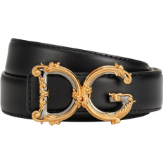 Dolce & Gabbana Clothing Dolce & Gabbana Logo Belt - Black