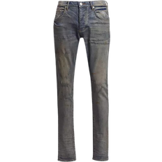 Shop Purple Brand P002 Ripped Drop-Fit Slim Jeans