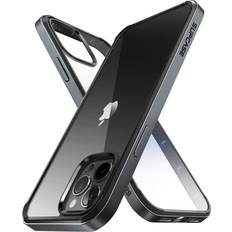 Supcase Mobile Phone Cases Supcase Unicorn Beetle Edge Series Designed for iPhone 12 Pro Max 2020 Release 6.7 Inch, Slim Frame with TPU Inner Bumper & Transparent Back Black