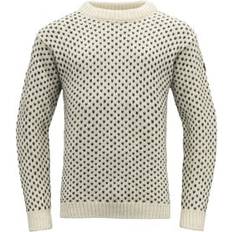 Strikkegensere Devold Nordsjo Wool Sweater - Offwhite