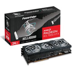 Radeon RX 7900 XTX Graphics Cards Powercolor Radeon RX 7900 XTX Hellhound HDMI 3xDP 24GB