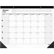 Office Depot Calendars Office Depot Brand Monthly Desk Pad Calendar To December 2024