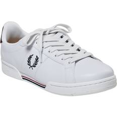 Fred Perry Herren Schuhe Fred Perry B722 Leather Trainers White