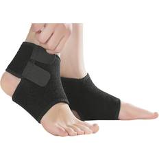 Health A Pair Teens Kids Ankle Support Braces Breathable Compression Sleeves Adjustable Sports Dance Foot Arch Support Wraps Protector for Arthritis Relief Joint Pain Sprain Ankles Brace Stabilizer Guard