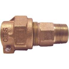 Legend Valve 1-in x 1-in Compression Coupling Fitting in Bronze 313-205NL