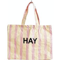 Hay Handtaschen Hay Candy Stripe Bag Medium - Red/yellow