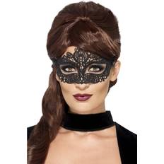 Damen Masken Smiffys Embroidered Lace Filigree Eyemask