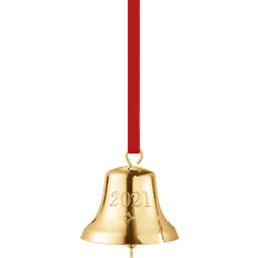 Georg Jensen Julepynt Georg Jensen Christmas Bell 2021 Gold Julepynt 5.4cm