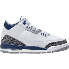Children's Shoes Nike Air Jordan 3 Retro GS - White/Midnight Navy/Cement Grey/Black