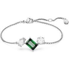 Swarovski Mesmera Bracelet - Silver/Green/Transparent