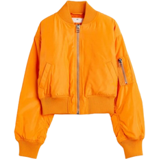 Bomberjacken - Mädchen H&M Girl's Padded Bomber Jacket - Orange