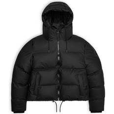 Unisex - Vinterjakker Rains Alta Puffer Jacket W - Black