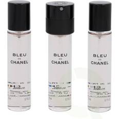 Chanel Herre Parfum Chanel Bleu De Chanel Parfum 3x20ml Refill
