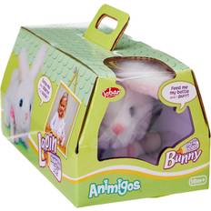 Kaniner Interaktive dyr TOBAR Animigos New Born Bunny