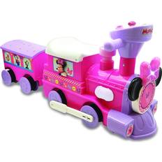 Kiddieland Toys Kiddieland Minnie Ride-On Train with Caboose & Track Large