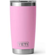 Dishwasher Safe Travel Mugs Yeti Rambler with MagSlider Lid Power Pink Travel Mug 20fl oz