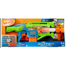 Toy Weapons Nerf Elite 2.0 Double Punch Motorised Dart Blaster