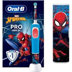 Oral b oral b barn Oral-B Pro Kids 3+ Spiderman + Travel Case
