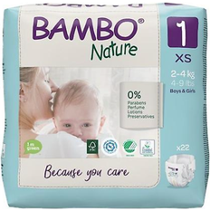 Bambo Nature Windeln Bambo Nature Diapers Size 1 2-4kg 22pcs