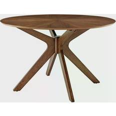 Tables on sale modway Crossroads Brown 47"