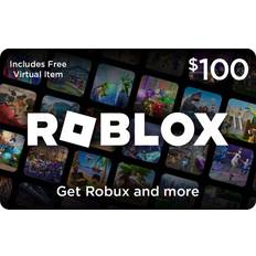 Gutscheinkarten Roblox Digital Gift Card 100 USD + Includes Free Virtual Item