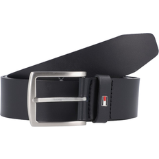 Accessoires Tommy Hilfiger Denton Flag Logo Leather Belt - Black