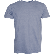 Herre T-skjorter & Singleter Clique Men's T-shirt - Medium Blue Heather