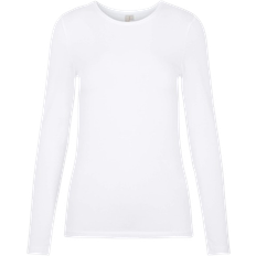Pieces Long Sleeve T-shirt - Bright White