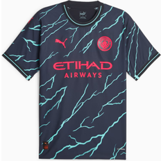 Manchester City FC Matchdrakter Puma Manchester City Third Authentic Shirt 2023-24