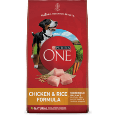 Purina Dogs Pets Purina One Chicken & Rice Formula Dry Dog Food 18.1kg