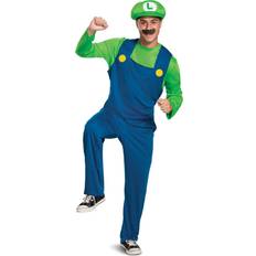 Disguise Adult Super Mario Luigi Costume