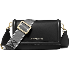 Michael Kors Black Bags Michael Kors Jet Set Small Gabardine Smartphone Crossbody Bag - Black