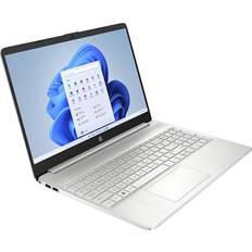 HP 15.6'' HD Touchscreen Laptop, Dual Core Intel i3-1115G4 (Beats i5-1030G7, Up to 4.1GHz), 8GB RAM, 256GB SSD, UHD Graphics, Webcam, WiFi, 11+ Hours Battery, Win11 S+Marxsolcables, Natural Silver