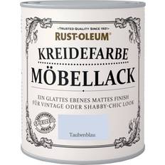 Rust-Oleum Möbellack Kreidefarbe Holzschutzmittel Pigeon Blue 0.125L