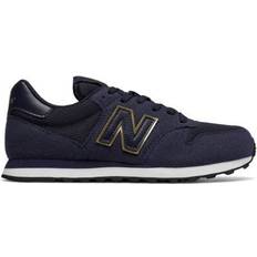 Mikrofaser Sneakers New Balance 500 Classic W - Navy/Gold
