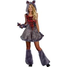 Dreamgirl Teen Full Moon Sass Werewolf Costume