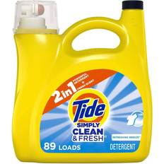 Tide Simply Clean & Fresh Refreshing Breeze Liquid Laundry Detergent 89 Loads 1gal